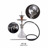 Top Quality Hot Sale China Manufacture Hookah Medium 304 Stainless steel Click shisha Stainless steel handle Royal shisha hookah